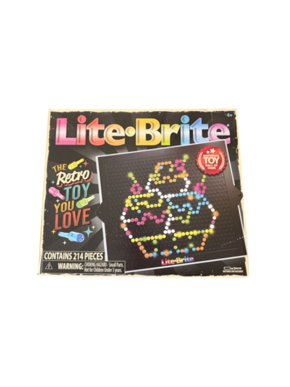 Lite Brite Classic Classic Retro Light Peg Toy - Multicolor